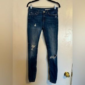 Zara Medium Rise Slim Fit Jeans